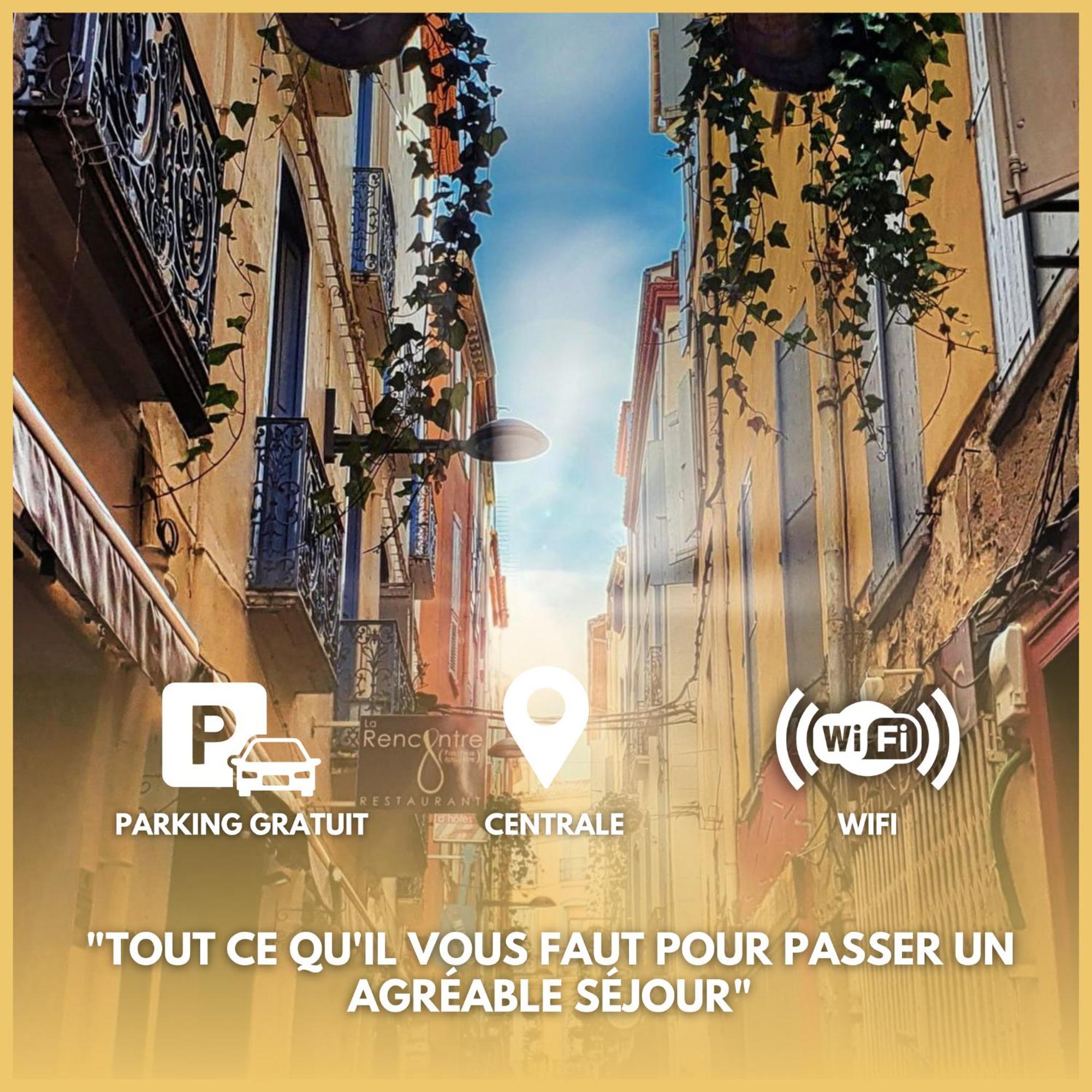 Can Pi N3 - Central - Place Parking Republique Inclus & Wifi Perpignan Exterior photo